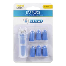 Travel Ear Plugs in Case - set of 4's